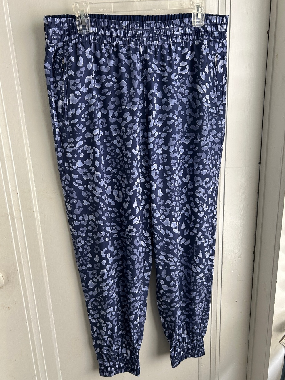 Tommy Bahama Navy and White Elastic Waist Jogger